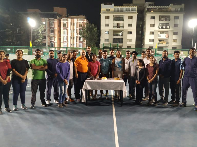 राष्ट्रीय टेनिस चैम्पियन में खिलाडियों का उत्तम प्रदर्शन