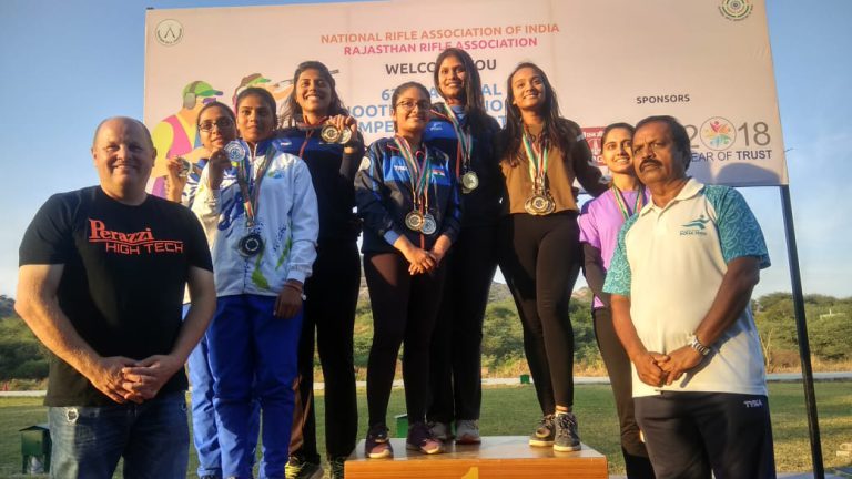 62वीं राष्ट्रीय रायफल शूटिंग में अकादमी के खिलाड़ियों का शानदार प्रदर्शन , अब तक जीते 19 पदक