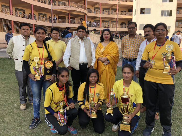 एलएनसीटी ने जीता कबड्डी तो बास्केटबॉल में बीएसएसएस बनी विजेता
