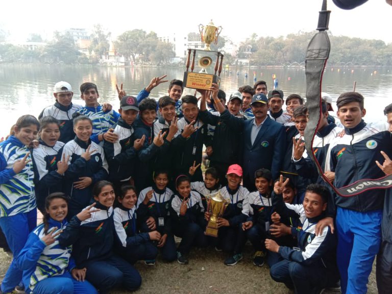 29वीं राष्ट्रीय जूनियर एवं सब जूनियर कयाकिंग-कैनोइंग चैम्पियनशिप 2019