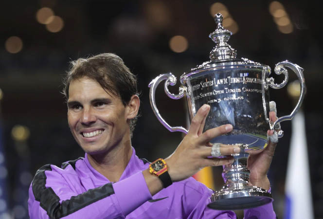 US OPEN 2019: दानिल मेदवेदेव को हराकर नडाल ने जीता 19वां ग्रैंड स्लेम