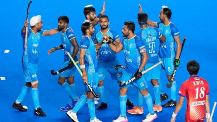 Japan vs India Hockey