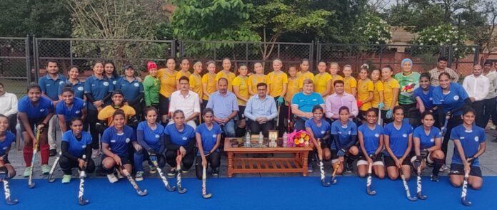 Kazakhstan women's hockey team is preparing for Asian Games in Madhya Pradesh Academy