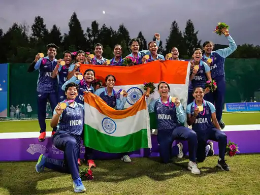 Indian women's cricket team won gold medal for the first time in Asian Games