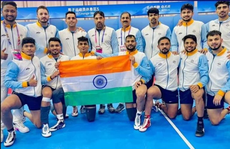 भारत ने एशियाई खेलों में आठवीं बार जीता पुरुष कबड्डी का खिताब