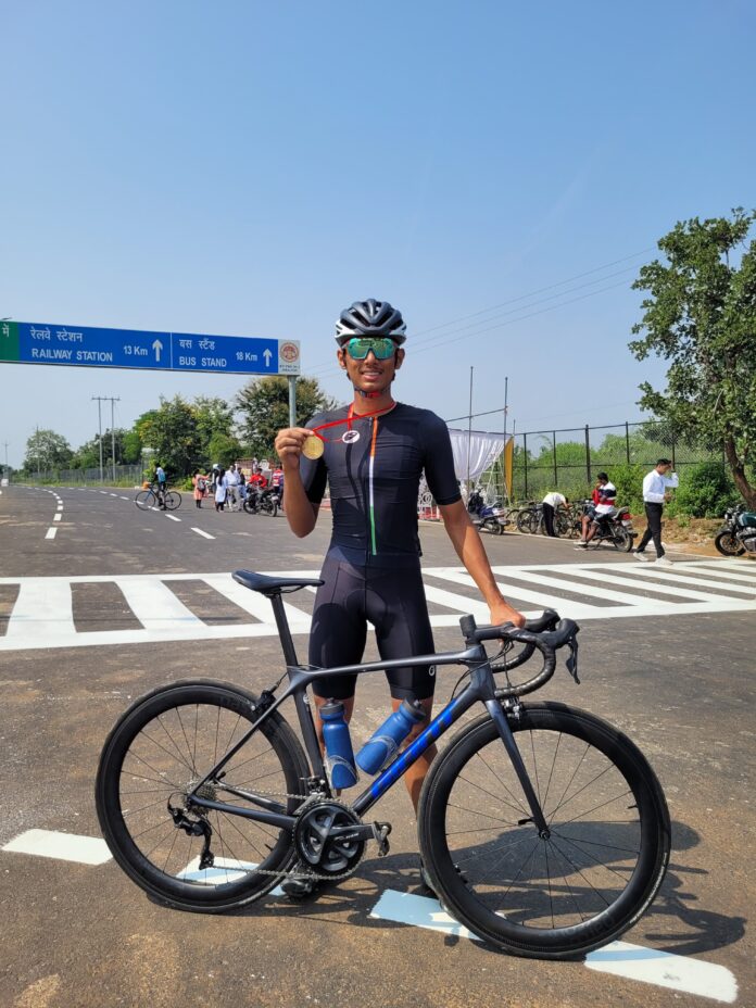 State's rising star in cycling Anant Singh Mehra