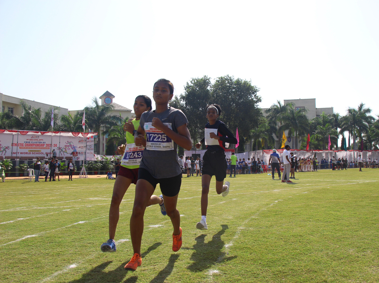 On the fourth day of CBSE Cluster 12 Athletic Championship organized by LNCT World School Bhopal