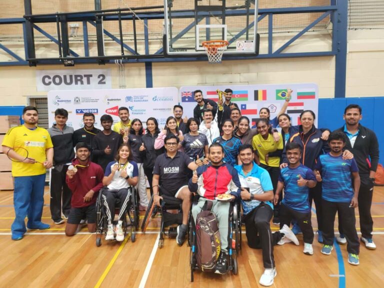 पश्चिमी आस्ट्रेलिया पेरा अंतरराष्ट्रीय बैडमिंटन में भारत को 5 स्वर्ण और 6 रजत सहित 20 पदक, नितेश कुमार और तुलसीमथि मुरुगन को दो स्वर्ण पदक