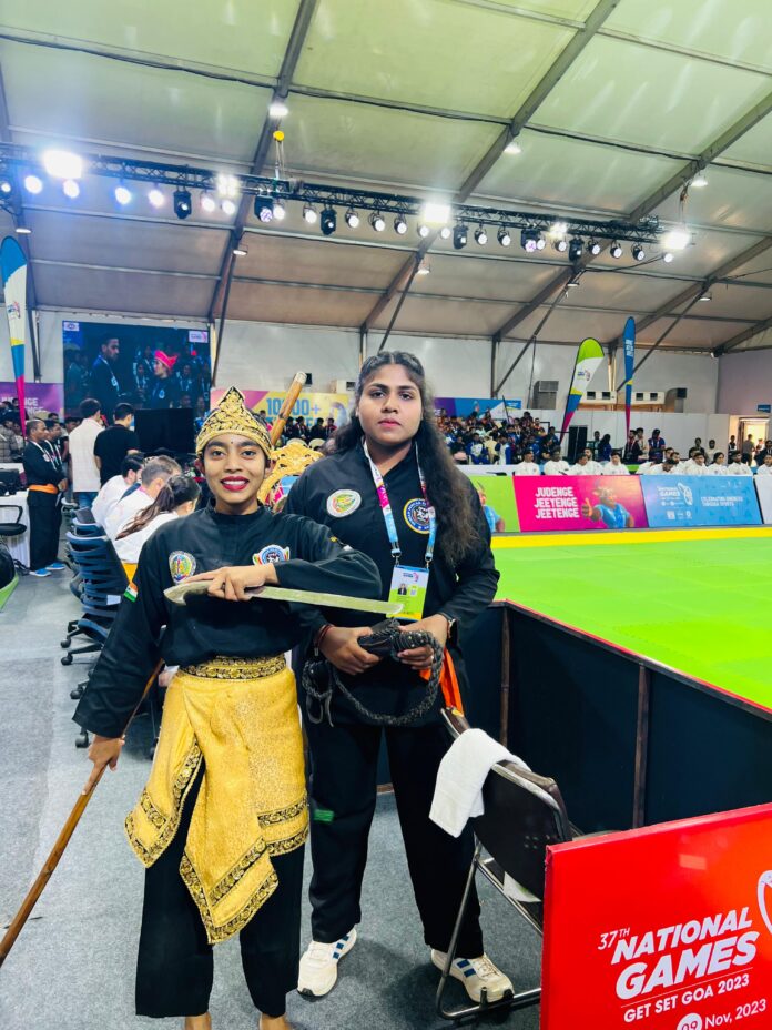 National Games 2023: Madhya Pradesh's Disha Reddy wins gold in Penchak silat