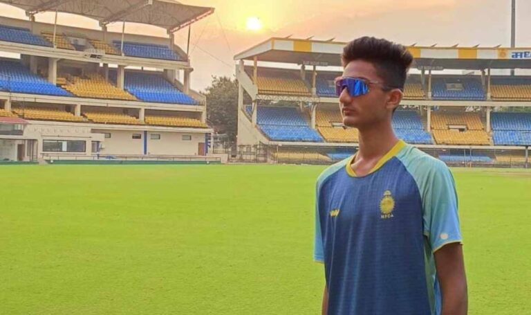 जुनैद खान अंडर 16 मध्य प्रदेश टीम के लिए चयनित
