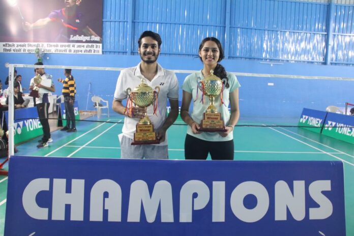 Jiya Cup 76th Madhya Pradesh State Senior Badminton Championship: Amit Rathore and Gauri Chhitte became state champions