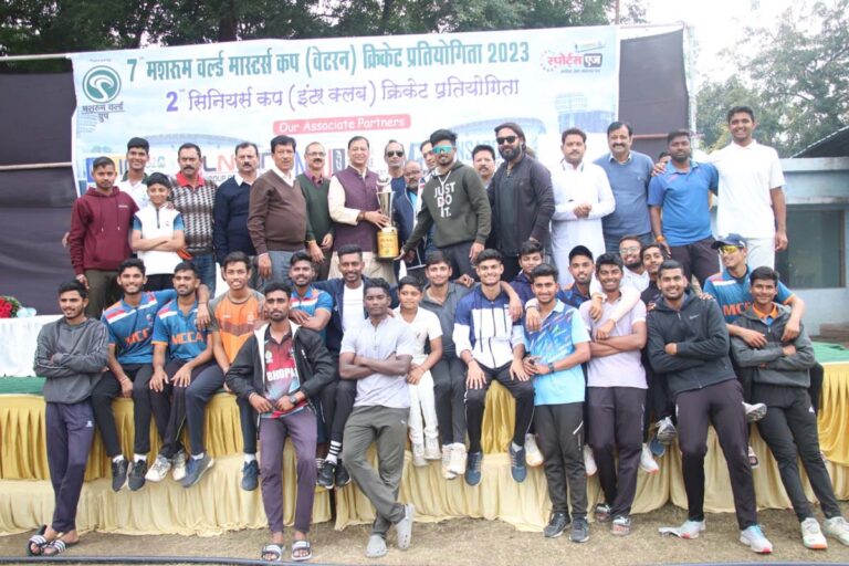 रोमांचक मैच मे मयंक चतुर्वेदी क्रिकेट अकादमी ने RCC को 10 रन से हरा ख़िताब पर किया कब्ज़ा