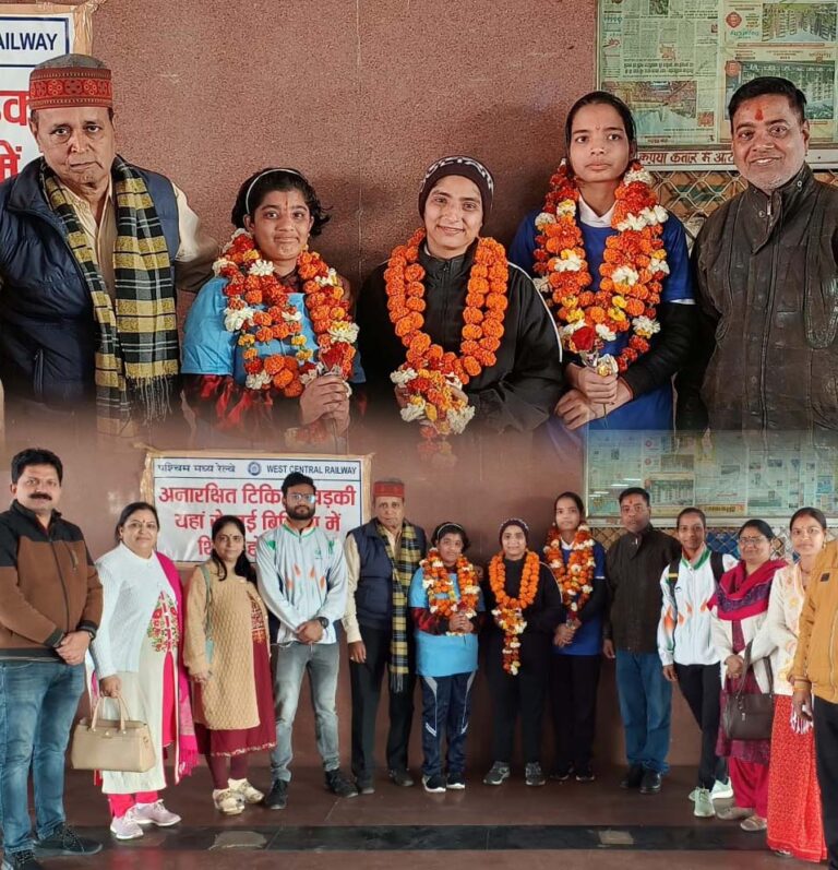 स्पेशल ओलंपिक्स भारत मध्यप्रदेश की स्नो गेम्स महिला दल शिमला रवाना