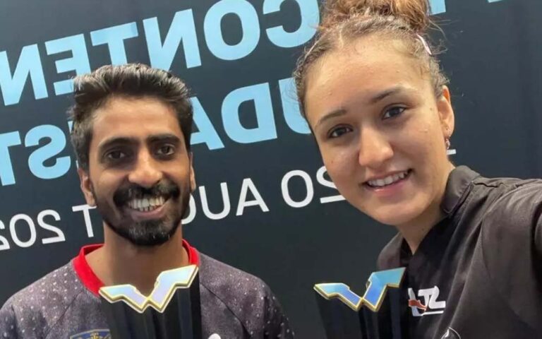 खेल मंत्रालय ने डब्ल्यूटीटी स्पर्धाओं के लिए साथियान, मनिका के वित्तीय सहायता प्रस्तावों को दी मंजूरी
