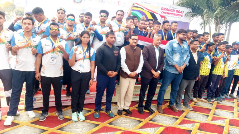 34वीं राष्ट्रीय केनो स्प्रिंट जूनियर, सब जूनियर में मध्यप्रदेश टॉप पर रहा