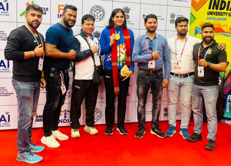 khelo india university games आरएनटीयू की जिज्ञासा, पवित्रा, ने जीता गोल्ड मेडल, मलिका को मिला सिल्वर