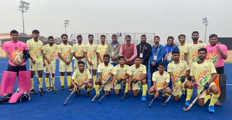 Khelo India University Games: रबीन्द्रनाथ टैगोर विश्वविद्यालय हॉकी टीम सेमीफाइनल में प्रवेश