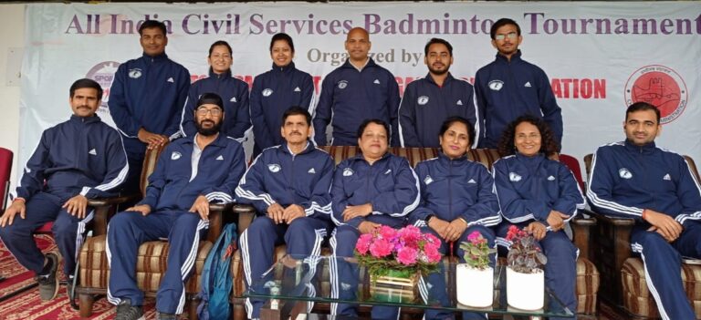 All India Civil Services Badminton : डॉ शालिनी ने स्वर्ण व रजत, शर्ली व डॉ रेडडी ने रजत जीता