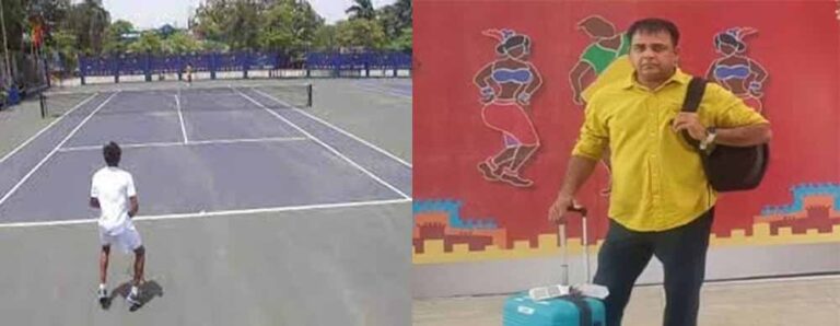 दिल का दौरा पड़ने से मौत, खिलाडियों को ट्रेनिंग देने दिल्ली से रायपुर पहुंचा था  टेनिस कोच