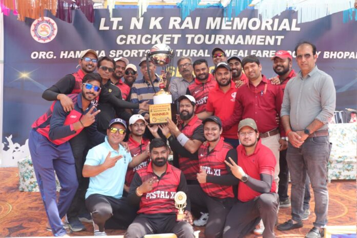 Postal XI became champion by defeating Bhopal Police, Abhishek Bhandari scored a brilliant century