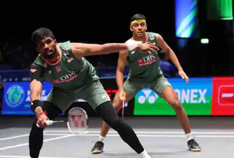 बैडमिंटन रैंकिंग में चिराग-सात्विकसाईराज ने तोड़ा साइना नेहवाल का रिकॉर्ड