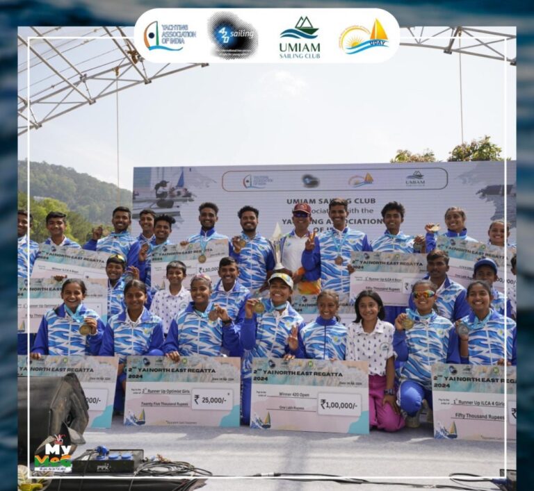 North East Regatta: म.प्र. सेलिंग अकादमी ने जीते 09 पदक