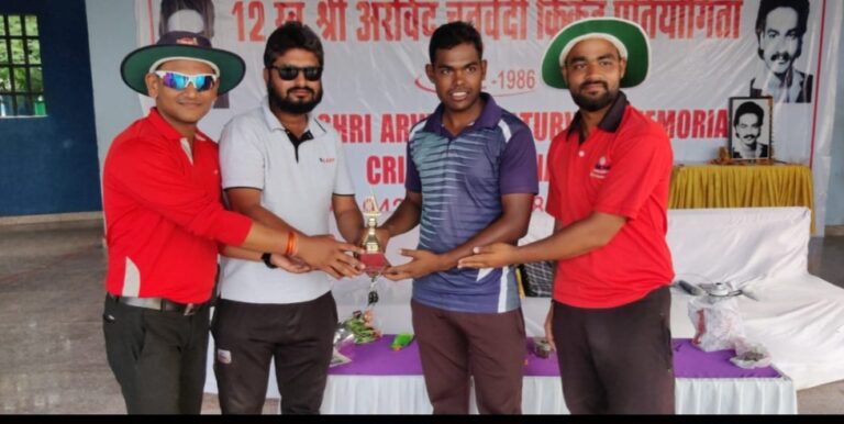 Arvind Chaturvedi Cricket: एनडी आईपीएल ने अपना मुकाबला आसानी से जीता