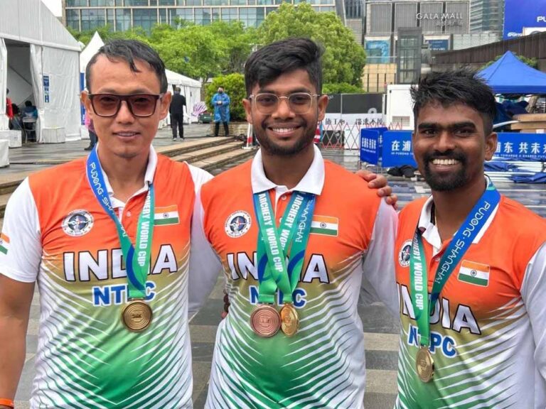 तीरंदाजी विश्व कप में भारतीय पुरुष रिकर्व टीम ने 14 साल बाद ऐतिहासिक जीत हासिल की