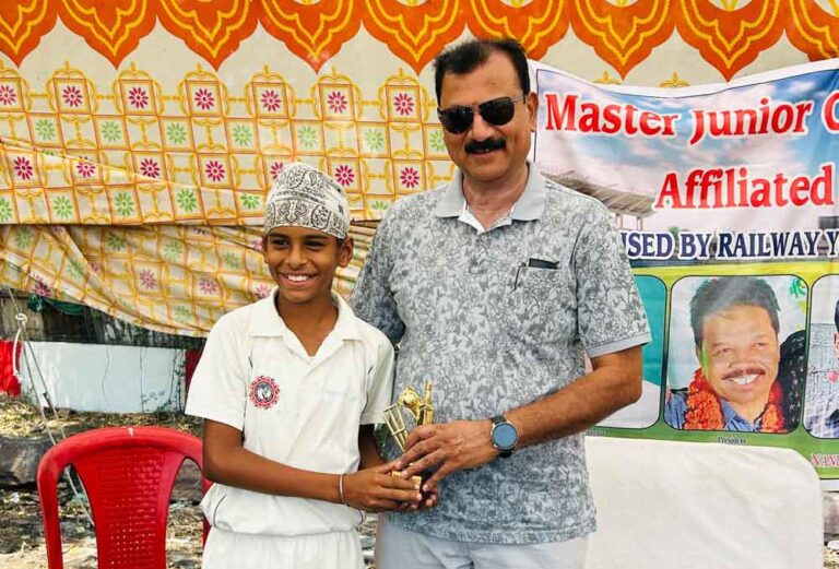 masters cup junior : अरेरा 10  विकेट से जीता ,इरनवीर,केतन, तेजश ने की घातक गेंदबाजी