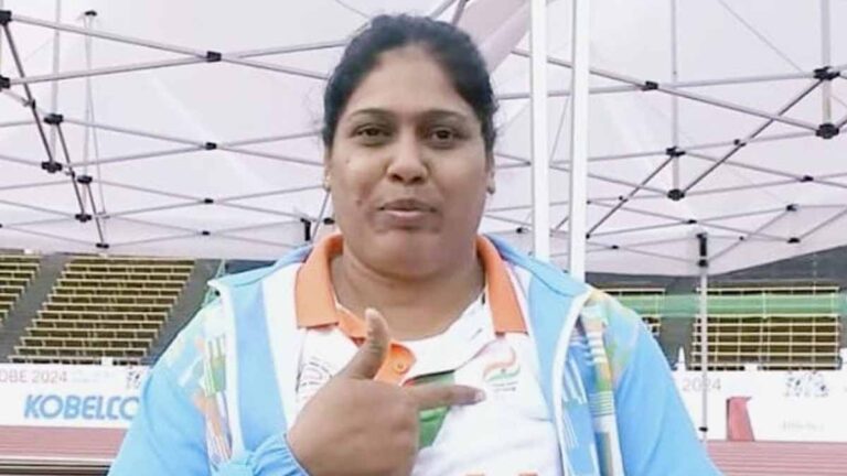 विश्व पैरा-एथलेटिक्स: भाग्यजाधव ने महिला शॉट पुट एफ34 में जीता रजत
