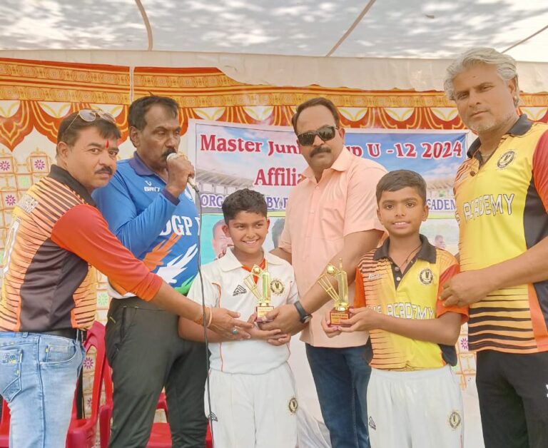 Under-12 League Cricket:वीएस अकादमी ने एसजीसीए को 90 रनों से हराया