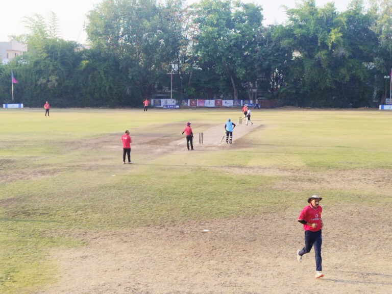 Saffron Cup Late Keshar Devi Smriti Cricket : आयुश शतक से चूके, जैद ने खेली 71 रनों की पारी