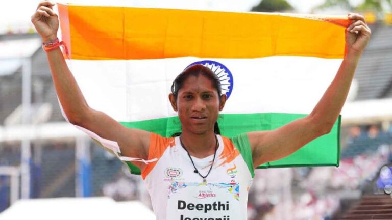 Para athletics: भारत की दीप्ति जीवनजी ने जापान में विश्व रिकॉर्ड के साथ स्वर्ण पदक जीता