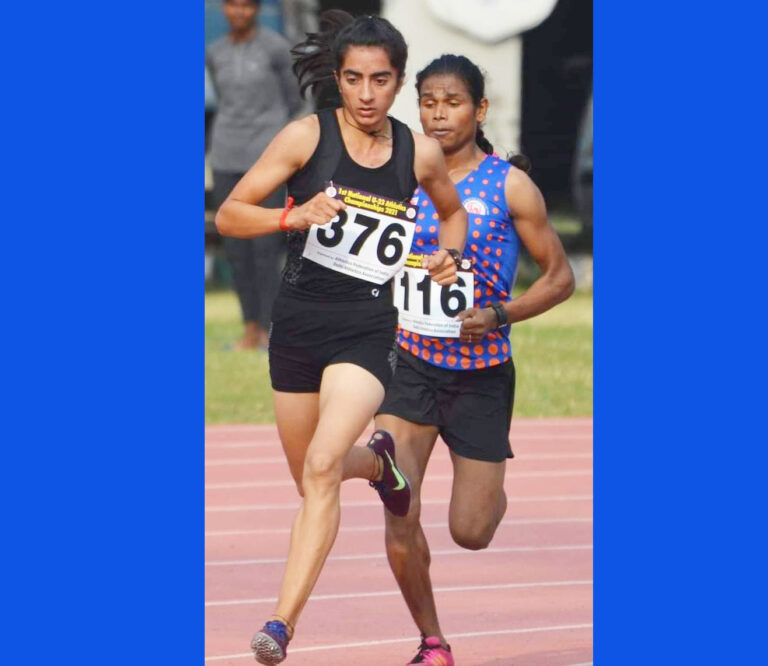 World tour Athletics : एथेलेटिक्स अकादमी की दीक्षा ने जीता कांस्य पदक