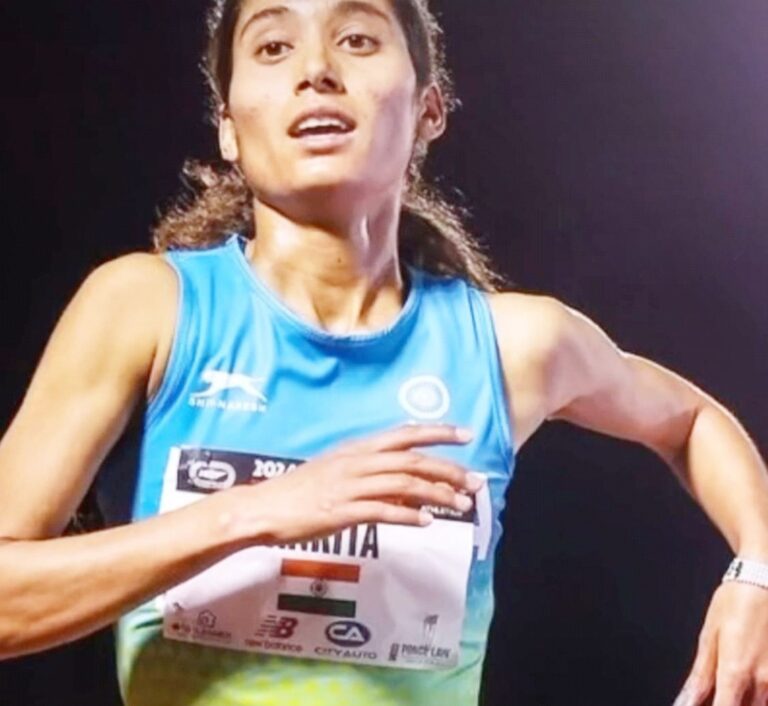 SAI NCOE भोपाल की एथलीट अंकिता ध्यानी, ने पेरिस ओलंपिक के लिए क्वालिफाई किया 