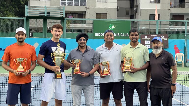 Tennis Coaches Tournament : साजिद लोदी-अजहर खान की जोड़ी ने जीता युगल खिताब