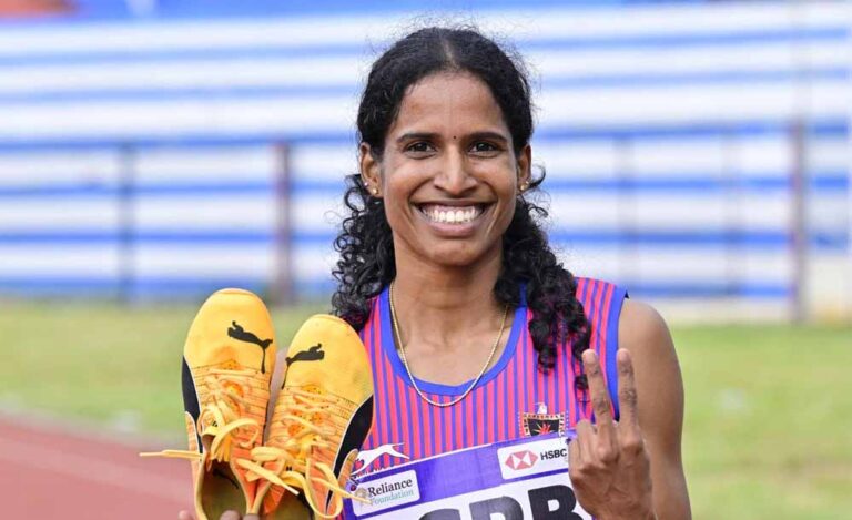 राष्ट्रीय ओपन एथलेटिक्स चैंपियनशिप: विथ्या ने 400 मीटर बाधा दौड़ में पी.टी. उषा का 39 साल पुराना मीट रिकॉर्ड तोड़ा