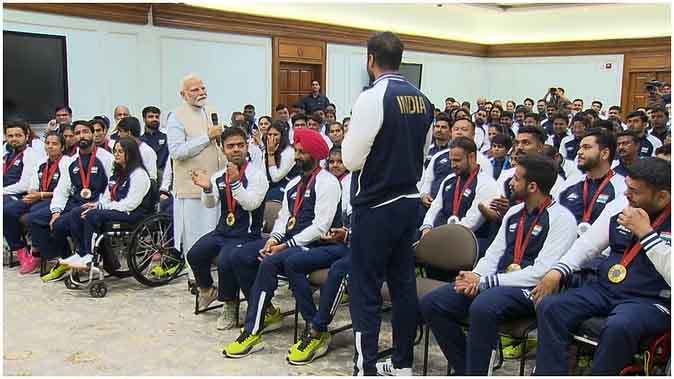 Paralympics: ‘आपके जरिए मैं देश में सांस्कृतिक बदलाव देख रहा हूं’, पैरा एथलीट्स से बोले PM मोदी