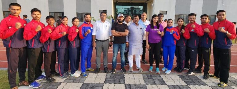 सीनियर राष्ट्रीय वूशु स्पर्धा में भाग लेने मध्यप्रदेश टीम देहरादून रवाना