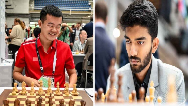 गत चैंपियन डिंग लिरेन का मानना है, विश्व शतरंज के खिताब के लिए उनके भारतीय चैलेंजर डी गुकेश जीत के दावेदार