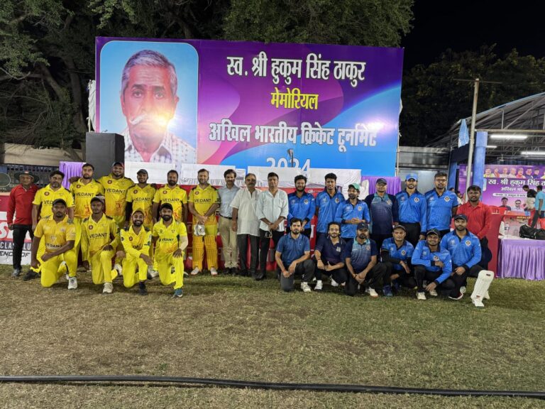 हुकुम सिंह ठाकुर मेमोरियल क्रिकेट: डीजीपी एकादश में नगर निगम फायर को 100 रन से हराया