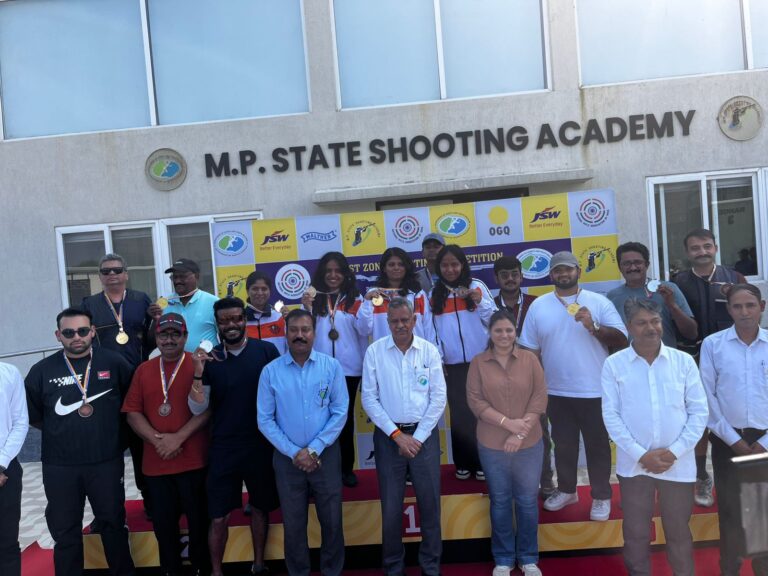 Shooting Championships: म.प्र. के दिव्य रत्न सिंह और राहुल नरोन्हा ने जीता 01-01 स्वर्ण पदक
