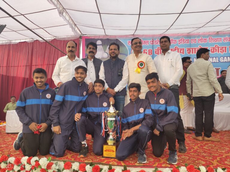 म.प्र. को पहली बार बैडमिंटन में राष्ट्रीय शालेय खिताब, नैवैद्य और अवध जीत के शिल्पकार