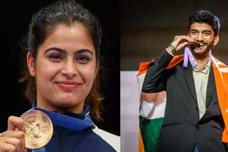 मनु भाकर और डी गुकेश को मिलेगा खेल रत्न पुरस्कार