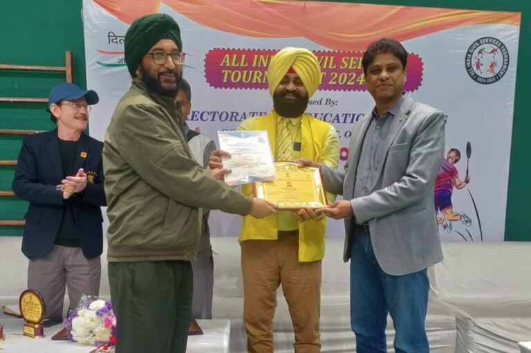 अखिल भारतीय सिविल सेवा बैडमिंटन में मध्य प्रदेश के खिलाड़ी चमके