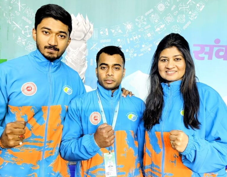 38वें राष्ट्रीय खेल -2025: म.प्र. के वूशु खिलाड़ी यश नामदेव ने स्वर्ण और रोहित जाधव ने जीता रजत