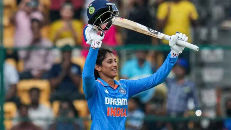 आयरलैंड के खिलाफ तीसरे वनडे में स्मृति मंधाना ने खेली शतकीय पारी, कई रिकॉर्ड किए अपने नाम