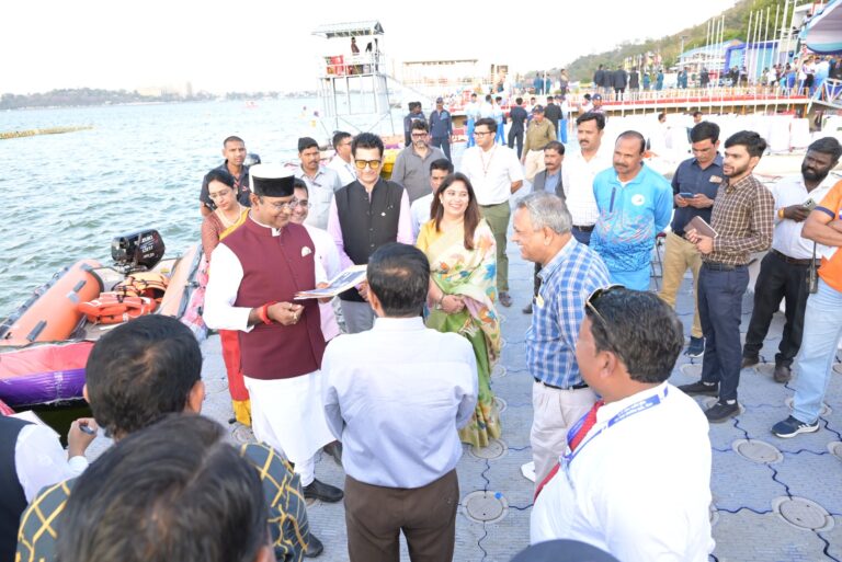 ग्लोबल इनवेस्टर्स समिट के दौरान वॉटर स्पोर्टस के प्रदर्शन से आकर्षण का केंद्र बनेगा बड़ा तालाब