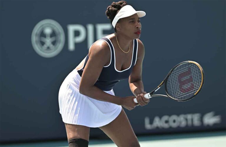 Indian Wells: वीनस विलियम्स को इंडियन वेल्स में टेनिस टूर्नामेंट के लिए वाइल्ड कार्ड में दिया गया प्रवेश