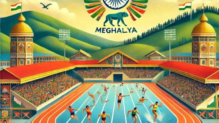 39 में राष्ट्रीय खेलों की मेजबानी मेघालय को मिली